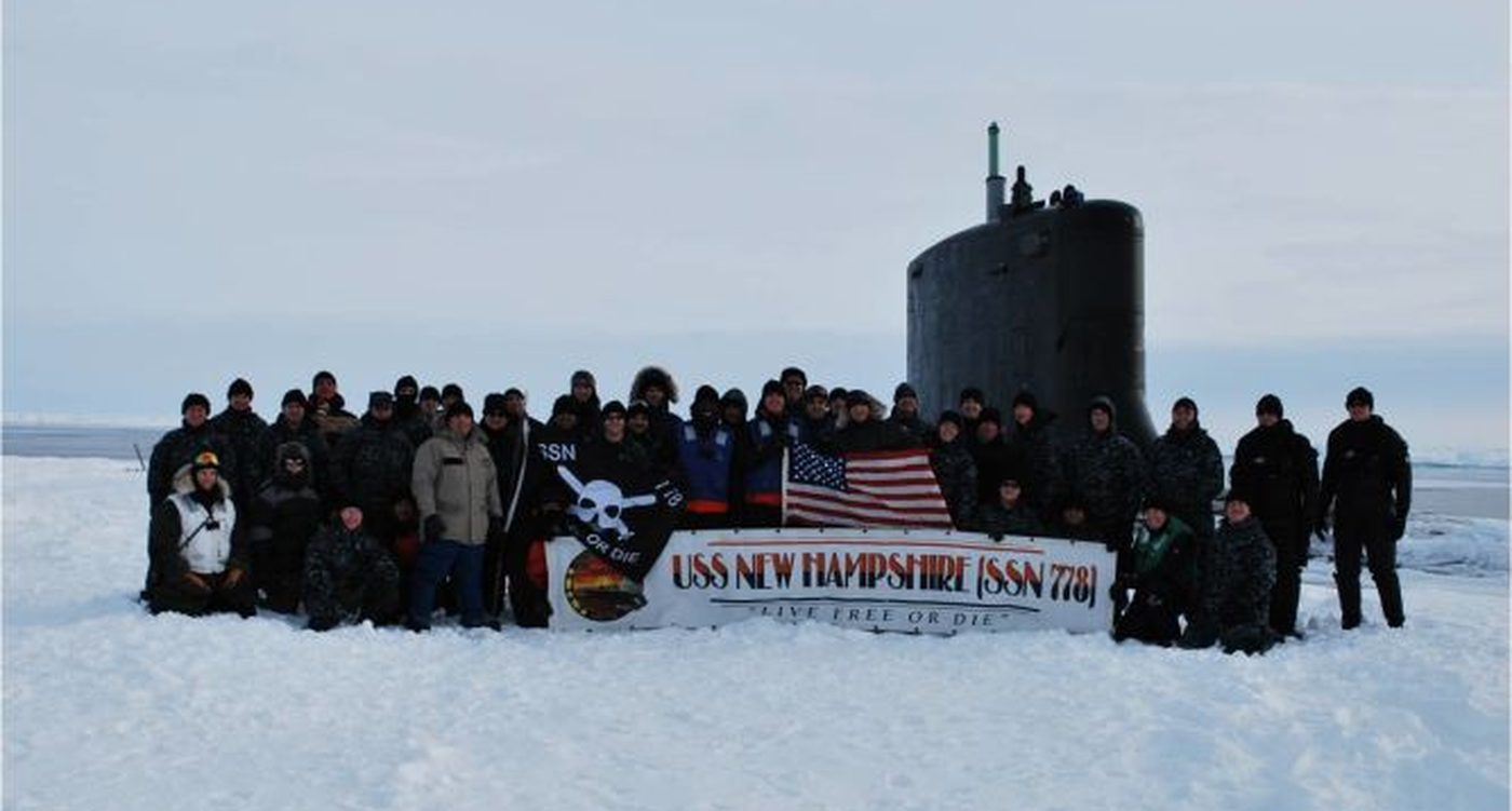 USS New Hampshire (SSN 778) — ICEX